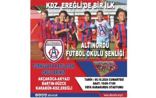 Kdz. Ereğli'de bir ilk... Futbol şenliği düzenleniyor...