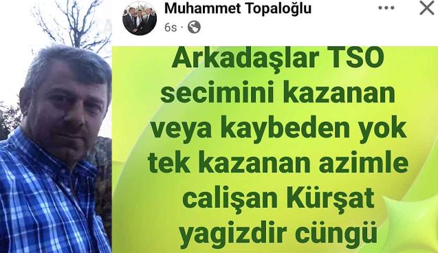 Paylaşım dikkat çekti? Topaloğlu ne demek istedi?