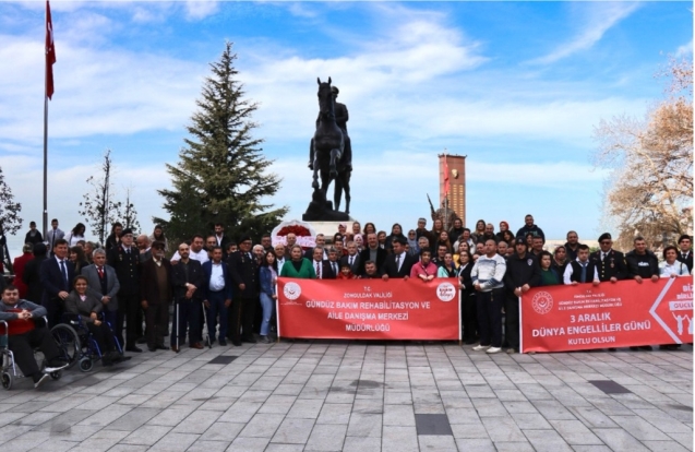 3 Aralık Dünya Engelliler Günü kutlanmıştır.