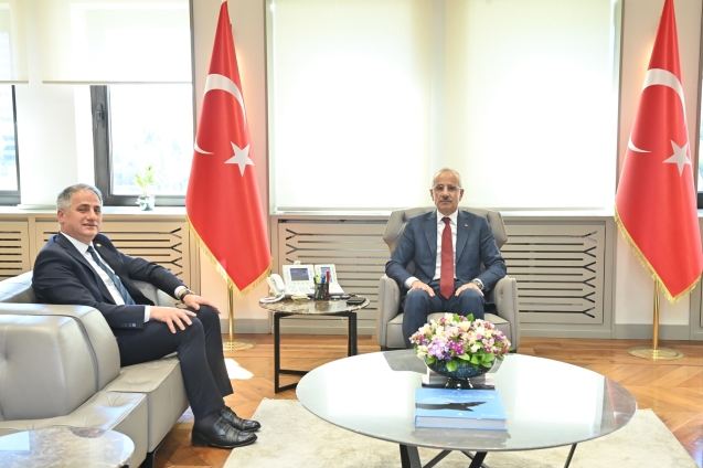 Saffet Bozkurt Uraloğlu'nu ziyaret etti...