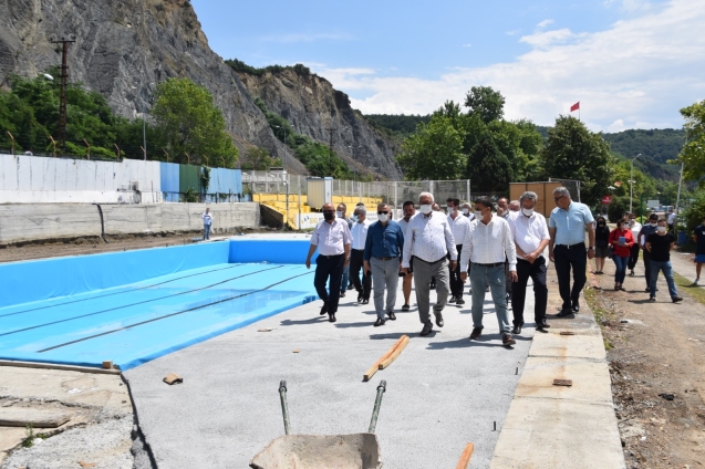 Başkan Posbıyık, tüm birimleri Barış Plajı’nda topladı