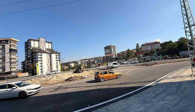 Çalışma tamamlandı… Kavşak açıldı…