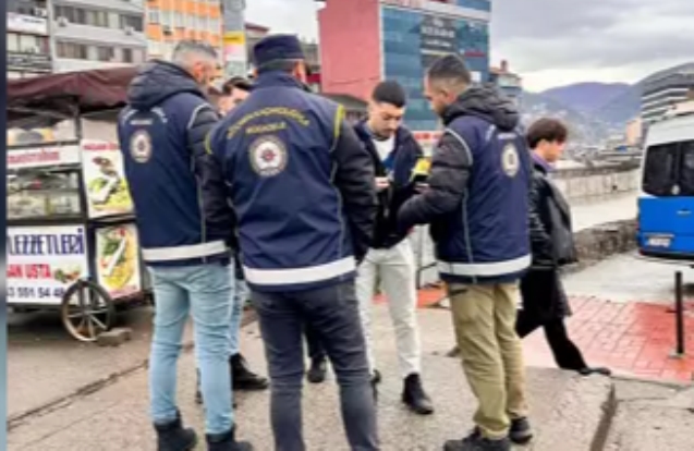 Polis denetiminde 7 kaçak göçmen yakalandı...