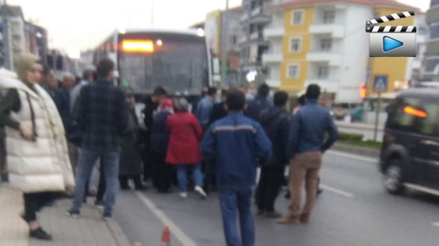 KÜÇÜK ÇOCUĞA OTOMOBİL ÇARPTI...