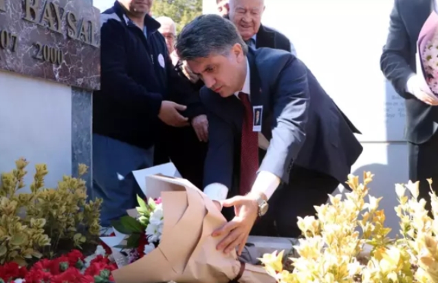 İzzet Baysal ölümünün 25,yılında anıldı...