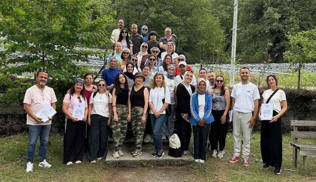 Kayalıdere Volkanik Şelaleleri’ni Gezdiler…