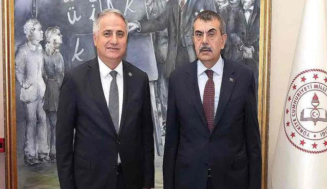 Bozkurt, Bakan Tekin ile eğitim projelerini görüştü