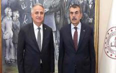 Bozkurt, Bakan Tekin ile eğitim projelerini görüştü