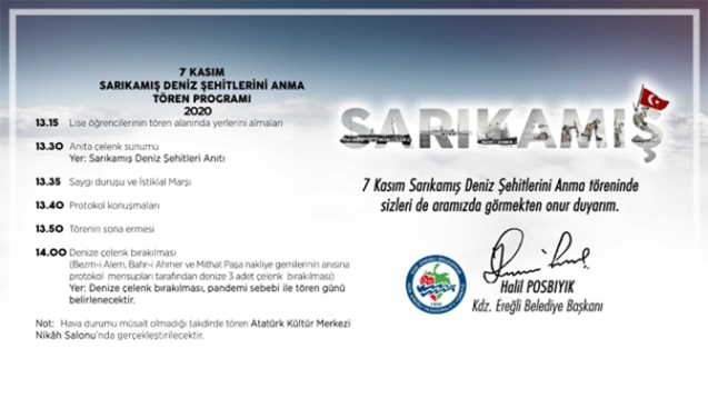 “Sarıkamış Deniz Şehitleri” anılacak...