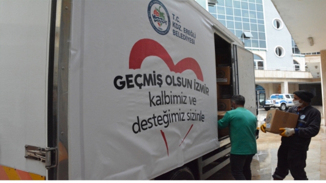Ereğli’nin kalbi ve desteği sizinle…