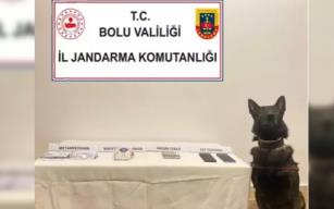 Saklanan U*uşturucuyu narkotik köpeği buldu...