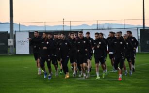 Kdz.Ereğli Belediyespor'un Antalya kampı...