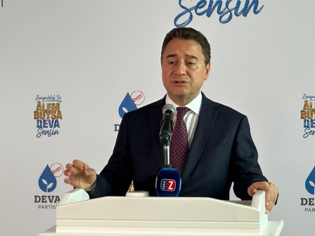 Ali Babacan ve eşi; Zonguldak’a geldi.