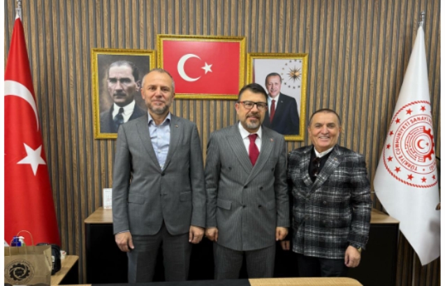 Arslan Keleş, Metin Vural'ı makamında ziyaret etti...