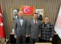 Arslan Keleş, Metin Vural'ı makamında ziyaret etti...