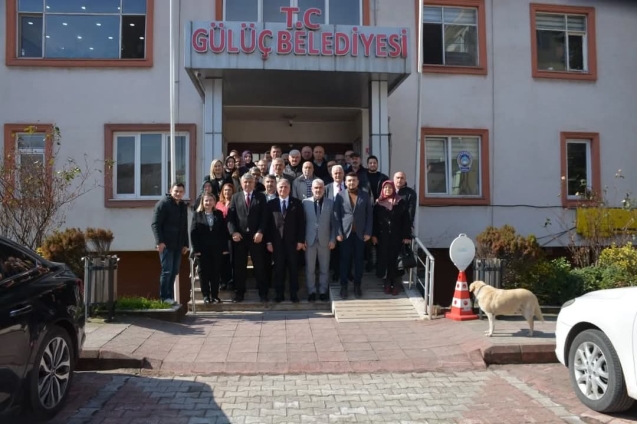 AK Parti Heyetinden Gülüç Belediye Başkanı Kara’ya Ziyaret..