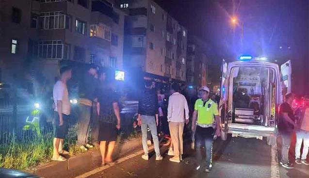 Araç sıkıştırdı… Kazaya sebep oldu…