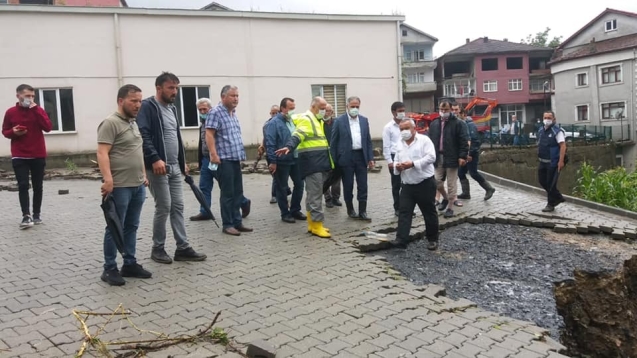 Çorumluoğlu olay yerinde...