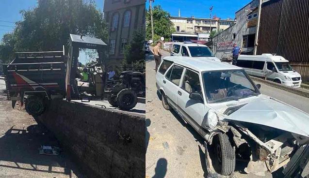 Freni boşaldı… Faciadan dönüldü…