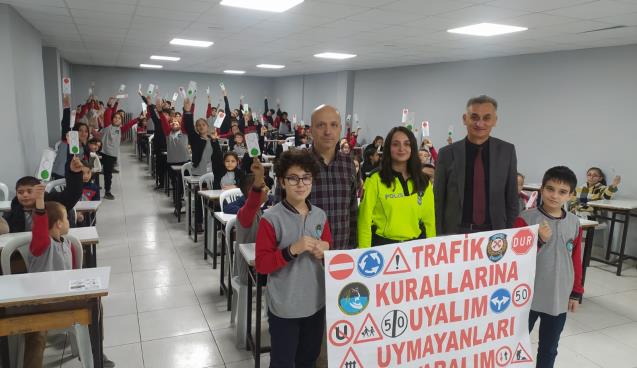 Trafik Güvenliği  Eğitimi verilmiştir...