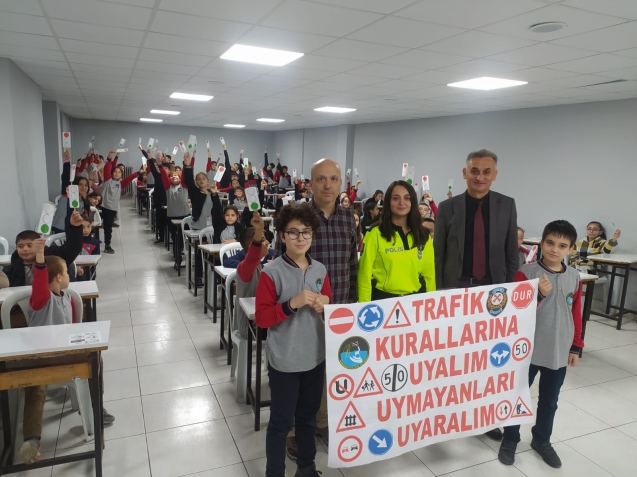 Trafik Güvenliği Eğitimi verilmiştir...