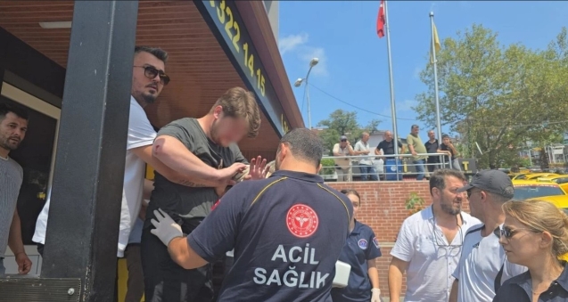 Avukatlar arasında kavga... Kan aktı...