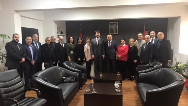 YENİ YÖNETİM, ZİYARETLERE BAŞLADI...