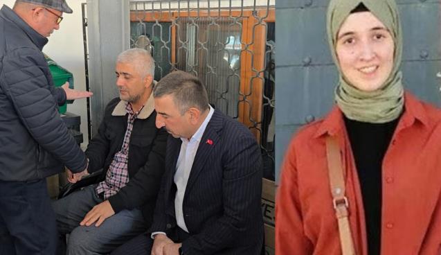 Genç kızın cenazesinde gözyaşları sel oldu.