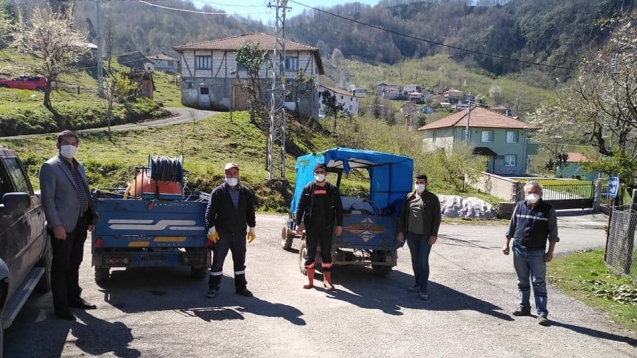 KARAKAVUZ KÖYÜ, EL BİRLİĞİ İÇİNDE...