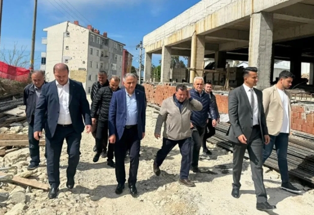 Milletvekili Alaplı'da yatırımları inceledi...