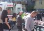 Karşıya geçmek istedi , hastanelik oldu...