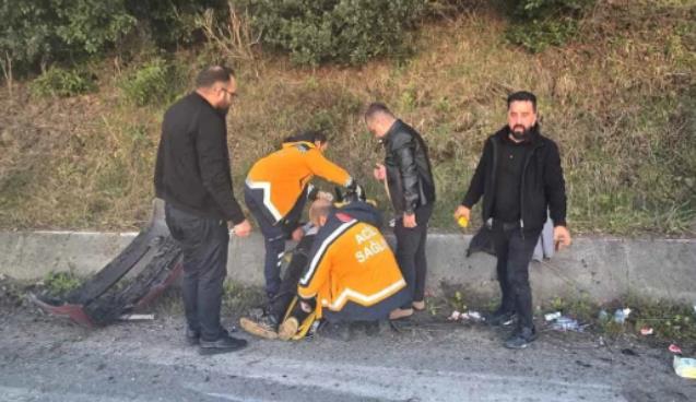 Ormancılar araç ile takla attı. Yaralılar var…