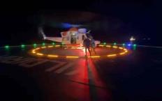 Yaralı helikopter ile kurtarıldı…
