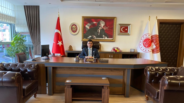 Akın Çetin, görevine başladı...
