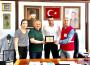 Kızılay'dan teşekkür plaketi...