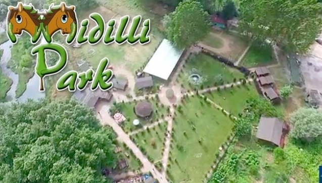 Midilli Park’ta selin izleri silindi...Açılıyor...