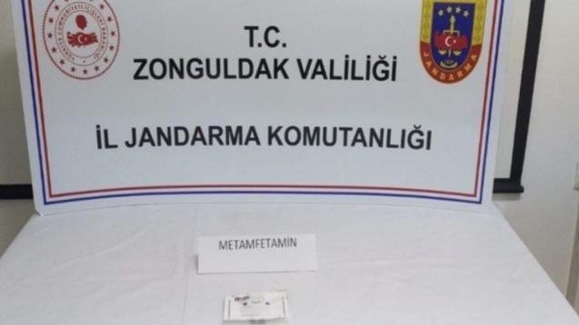 Metanfetamin ele geçirildi...