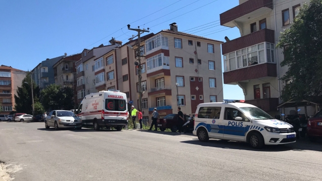 Motosiklet kazasında bir kişi yaralandı.